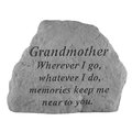 Berry Kay - Inc. Grandmother Wherever I Go-Whatever I Do - Memorial - 6.5 Inches x 4.75 Inches 16620